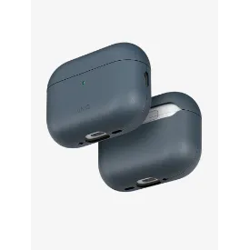 Чехол Uniq Lyden Vex Leatherette для AirPods Pro 3, Ash Blue, синий